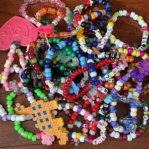 🌈💫🍄Rave Mystery Kandi bracelet pack🌈💫🍄